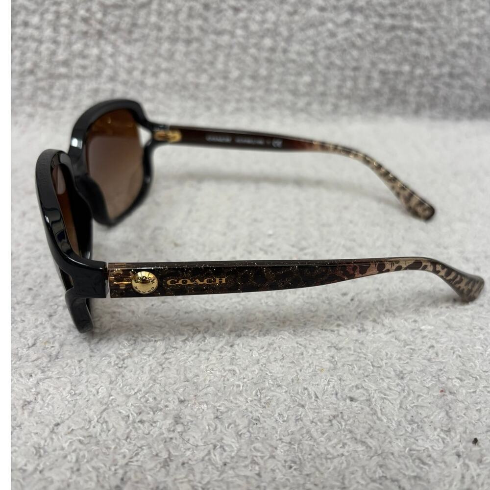Coach Women's Black Wild Beast Sunglasses HC 8169 57-16-135 #69282 - Picture 2 of 8